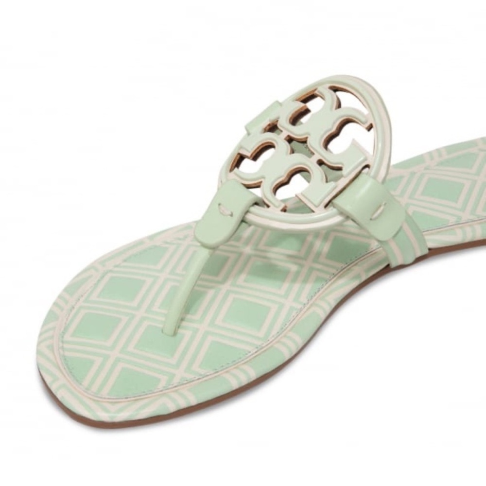 NIB Tory Burch Metal Miller Sandal
